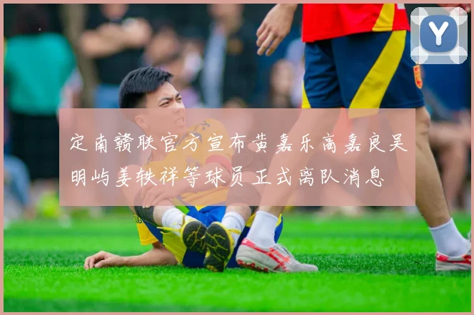 定南赣联官方宣布黄嘉乐高嘉良吴明屿姜轶祥等球员正式离队消息